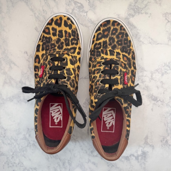 Vans Era 59 Leopard Sneakers - Women’s Size 7 - Picture 3 of 8